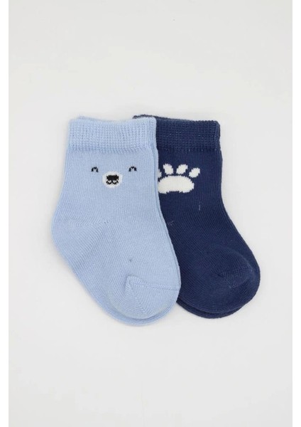 Nessiworld Bistyle Bear Penye Soket Çorap 2'li BS10116 Mavi fiyatları