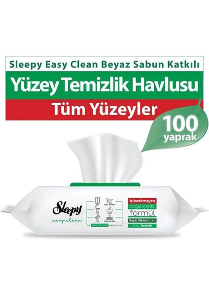 Nessiworld Easy Clean Yüzey Temizlik Havlusu 100 Adet