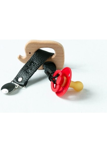 Kidful Bitkisel Boyalı Emzik Askısı Charcoal modelleri