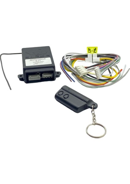 MAGICDOOR 12V KAYAR KAPI MODÜLÜ (ZAMAN AYARLI-SIKIŞMA EMNİYETLİ) (KUMANDALI)