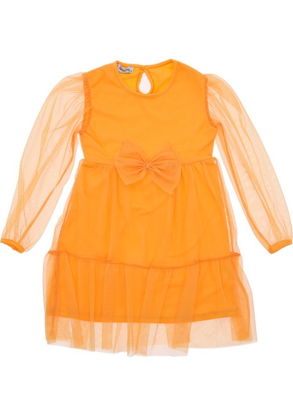 Kız Çocuk Elbise Tüllü Yeni Sezon