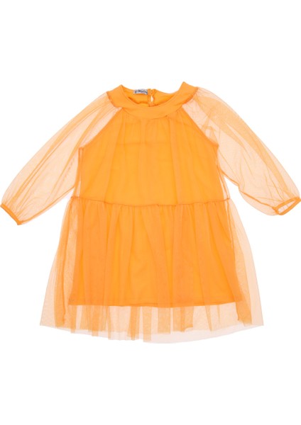 Kız Çocuk Elbise Tüllü Yeni Sezon