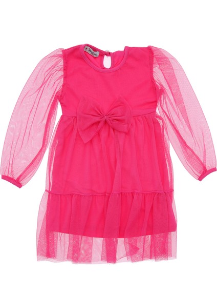 Kız Çocuk Elbise Tüllü Yeni Sezon