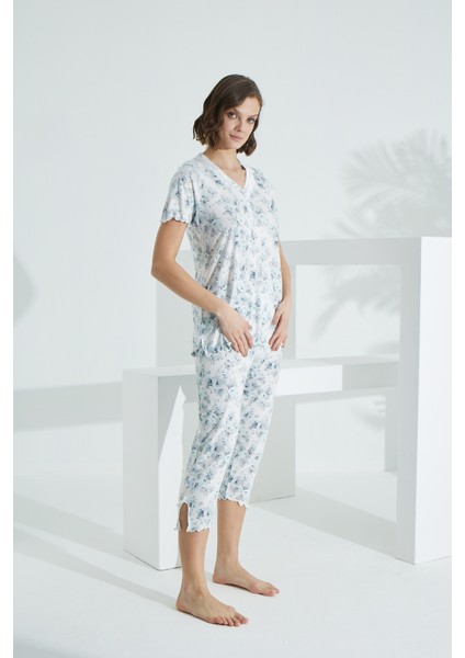 Angelique Bambu Uzun Kol Kadın Pijama Takımı 22254 modelleri