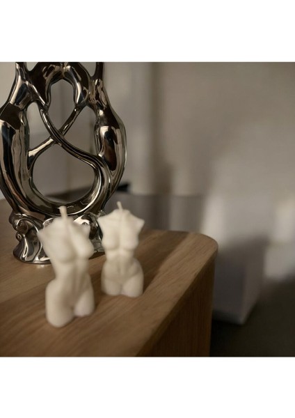 Aphrodite Soy Wax Candle - Afrodit Soya Mumu Dekoratif Biblo Hediyelik