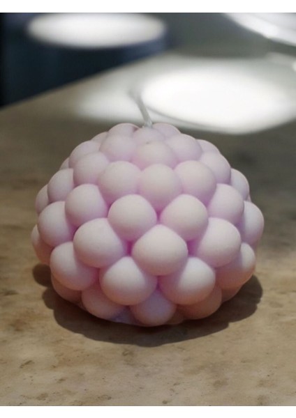 Sıa Bubble Ball Soy Wax - Soya Wax Dekoratif Yuvarlak Bubble Topu Mum Hediye