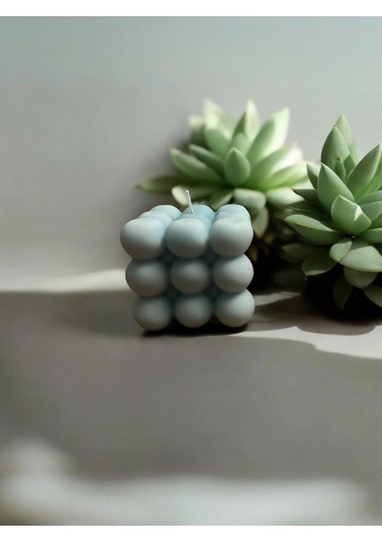 Bubble Soy Wax 9b - Soya Wax Dekoratif Yuvarlak Bubble Mum Hediye