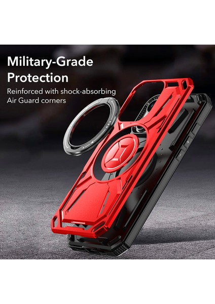 iPhone 16 Pro Max Tpu+Pc Manyetik Telefon Kılıfı (Yurt Dışından)