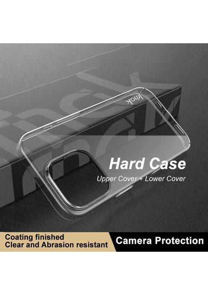 iPhone 16 Pro Max Sert Pc Şeffaf Telefon Kapağı (Yurt Dışından) fırsatları