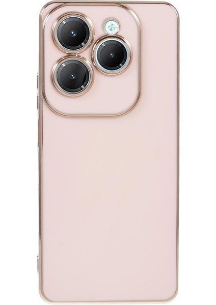 Infinix Hot 40 / Hot 40 Pro / Tecno Spark 20 Pro 6d Galvanik Koruyucu Tpu Telefon Kapağı (Yurt Dışından)