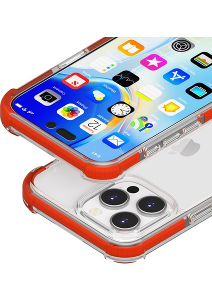 iPhone 16 Pro Tpu+Tpe+Pc Telefon Kılıfı (Yurt Dışından) modelleri