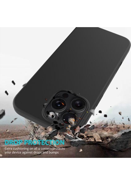 iPhone 16 Pro Darbeye Dayanıklı Sıvı Silikon Yumuşak Astarlı Telefon Kapağı (Yurt Dışından) modelleri