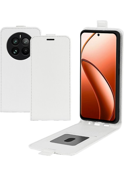 Realme 12 Pro/12 Pro Plus 5g Kılıf Kart Yuvası Anti-Drop Dikey Çevirme Telefon Kapağı (Yurt Dışından)