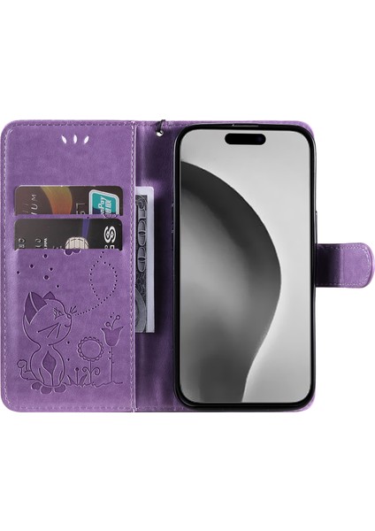 iPhone 16 Pro Max Deri Pu Deri Telefon Kılıfı (Yurt Dışından)
