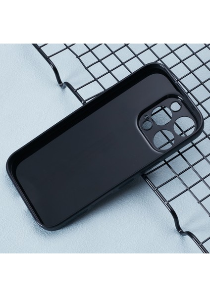 iPhone 16 Pro Max Yumuşak Esnek Tpu Ince Telefon Kapağı Karbon Fiber Doku (Yurt Dışından)