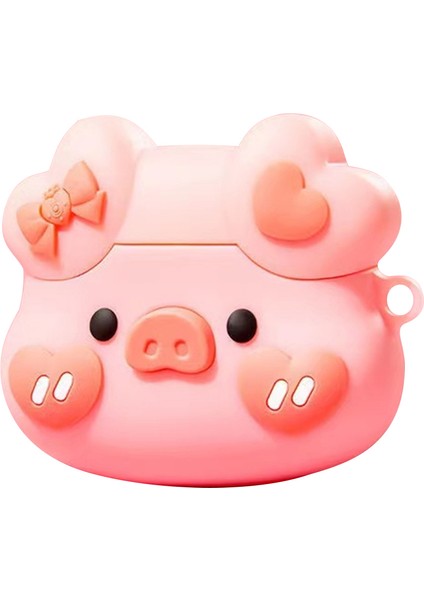 Huawei Freebuds 3 Karikatür Şekli Anti-Damla Kılıf Yumuşak Silikon Koruyucu Kapak (Yurt Dışından)