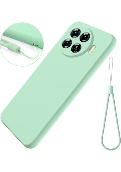 Tecno Spark 20 Pro Plus Yumuşak Astarlı Sıvı Silikon Damla Korumalı Telefon Kılıfı (Yurt Dışından)