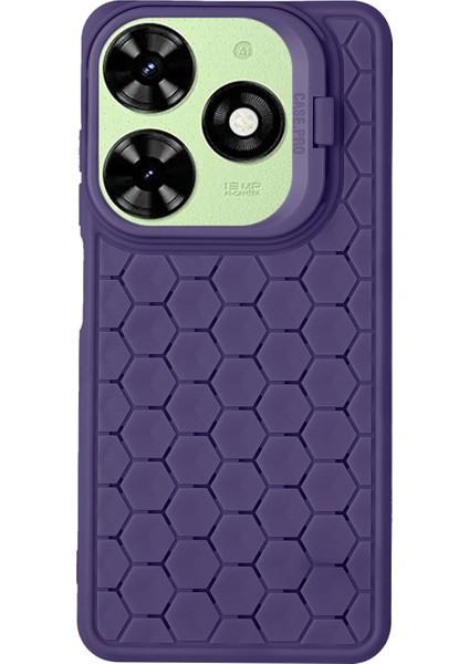 Tecno Spark 20 Isı Dağılımı Nefes Alabilen Kickstand Tpu Telefon Kapağı (Yurt Dışından)