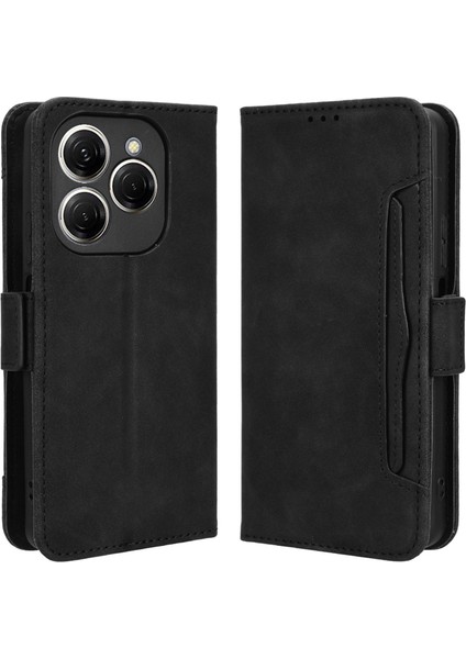 Tecno Spark 20 Pro Cüzdan Deri Kılıf Telefon Standı Kapağı (Yurt Dışından)