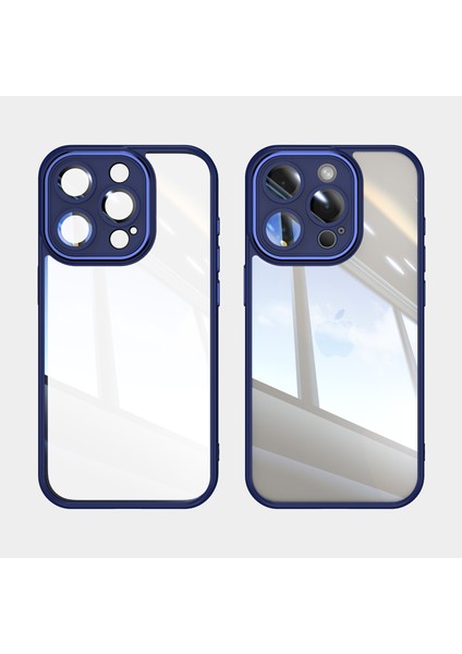 iPhone 16 Pro Max Düşmeye Dayanıklı Tpu + Akrilik Koruyucu Telefon Kapağı (Yurt Dışından)