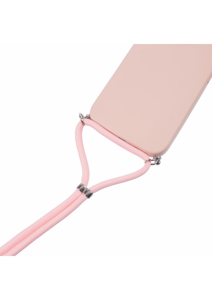iPhone 16 Pro Max Fiber Astar Tpu Darbeye Dayanıklı Telefon Kılıfı ve Crossbody Ipi (Yurt Dışından)
