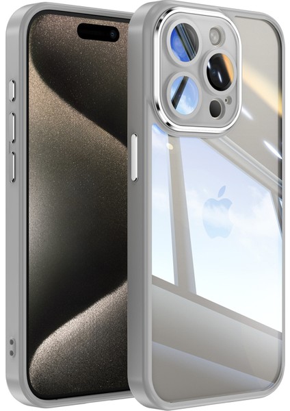 iPhone 16 Pro Düşmeye Dayanıklı Tpu + Akrilik Koruyucu Telefon Kapağı (Yurt Dışından)