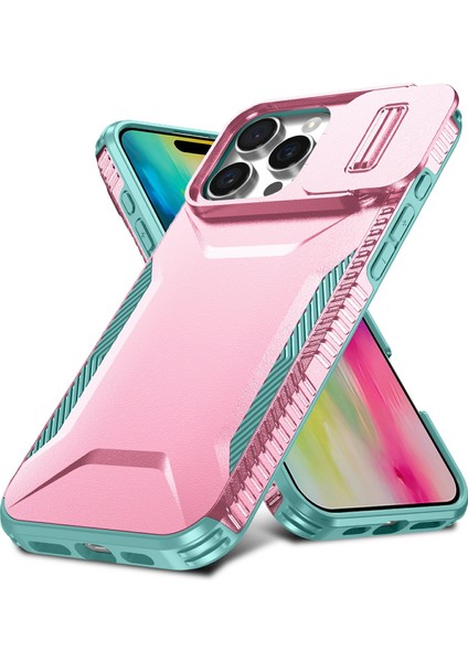 iPhone 16 Pro Tpu+Pc Kaymaz, Düşmeye Dayanıklı Telefon Kapağı (Yurt Dışından) fiyatları