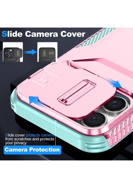 iPhone 16 Pro Tpu+Pc Kaymaz, Düşmeye Dayanıklı Telefon Kapağı (Yurt Dışından) modelleri