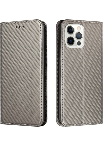 iPhone 16 Pro Max Deri Kapaklı Telefon Kılıfı Stand Kapatma (Yurt Dışından)