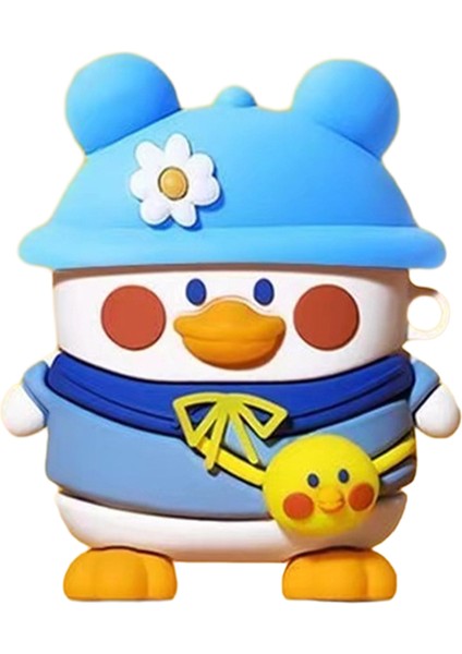 Lenovo LP40 Karikatür Tasarım Silikon Kılıf Tws Kulaklık Anti-Damla Koruma Kapağı (Yurt Dışından)