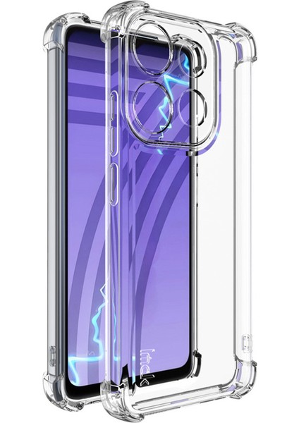 Infinix Smart 7 4g Düz Çerçeve Dört Köşe Darbeye Dayanıklı Şeffaf Tpu Kapak (Yurt Dışından)