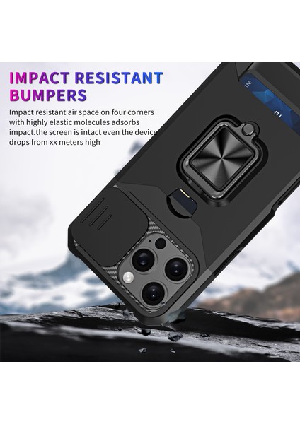 iPhone 16 Pro Max Kart Yuvalı Pc+Tpu Telefon Kılıfı (Yurt Dışından) indirimleri