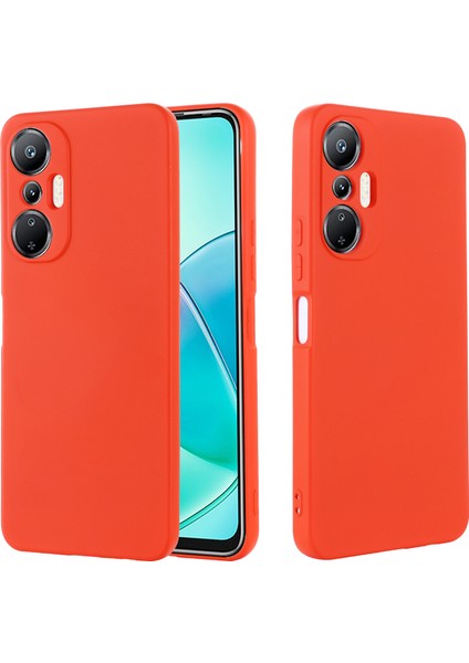 Infinix Hot 20S 4g Telefon Kabuğu Koruyucusu Çizgi Anti-Çizgi Yumuşak Astar Sıvı Silikon Cep Telefon Kılıfı Kapak (Yurt Dışından)