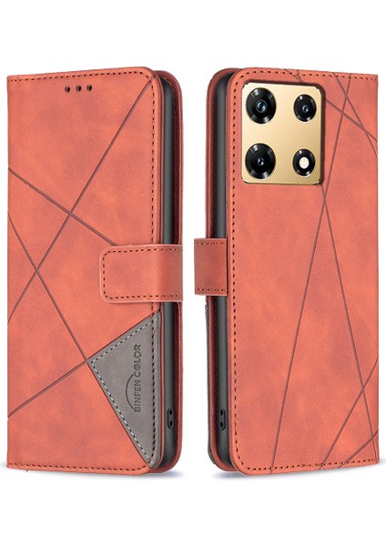 Infinix Note 30 Pro 4g Pu Deri Stand Telefon Koruyucu Kapak (Yurt Dışından)