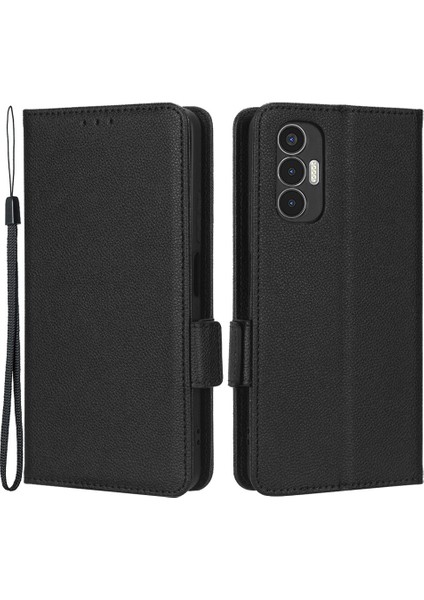 Tecno Pova 3 4g Pu Deri Cüzdan Standı Kılıf (Yurt Dışından)
