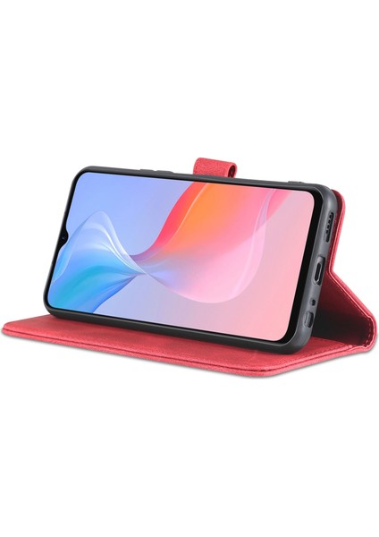 Pu Deri Flip Cüzdan Standı Vivo Y21/Y21S/Y33S Için Iyi Korunmuş Telefon Kabuğu (Yurt Dışından) indirimleri