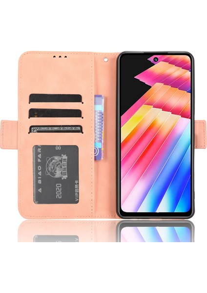 Infinix Hot 30I / Hot 30I Nfc X669 Flip Stand Telefon Kılıfı Pu Deri Cüzdan Kapağı (Yurt Dışından)