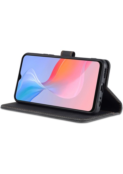 Pu Deri Flip Cüzdan Standı Vivo Y21/Y21S/Y33S Için Iyi Korunmuş Telefon Kabuğu (Yurt Dışından) indirimleri