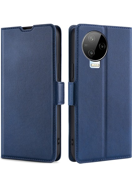 Infinix Note 12 Pro 4g / Note 12 (2023) 4g Pu Deri Dalda Damla Damalı Telefon Flip Kılıf Stand Kartı Yuvası Kapağı (Yurt Dışından)