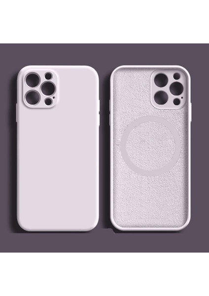 iPhone 16 Pro Manyetik Darbeye Dayanıklı Yumuşak Tpu Telefon Kapağı (Yurt Dışından)