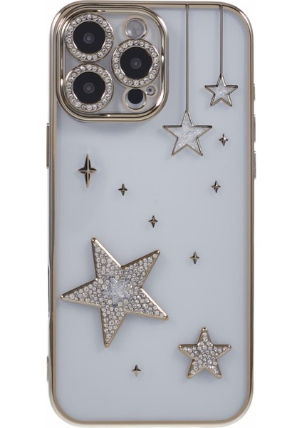 iPhone 16 Pro Max Galvanik Tpu Şeffaf Telefon Kılıfı (Yurt Dışından)