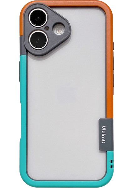 iPhone 16 Hibrit Pc+Tpu Telefon Kılıfı (Yurt Dışından)