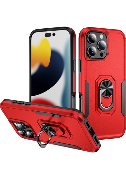 iPhone 16 Pro Max Askeri Sınıf Pc+Tpu Telefon Kılıfı (Yurt Dışından)