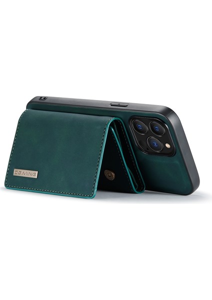 iPhone 16 Pro Max Çıkarılabilir Cüzdanlı Kickstand Pu Telefon Kılıfı (Yurt Dışından)