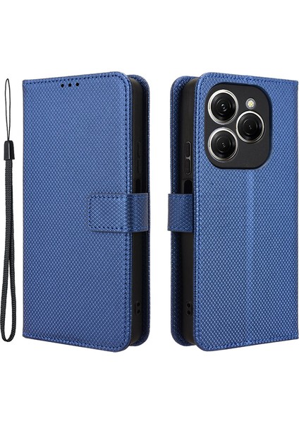Tecno Spark 20 Pro Telefon Kılıfı Ince Kesim Pu Deri Telefon Kabuğu Kapağı (Yurt Dışından)