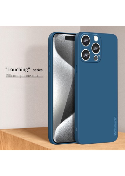 iPhone 16 Pro Ipeksi Dokunuşlu Yumuşak Tpu Telefon Arka Kapağı (Yurt Dışından)