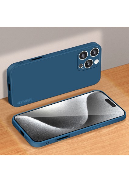 iPhone 16 Pro Ipeksi Dokunuşlu Yumuşak Tpu Telefon Arka Kapağı (Yurt Dışından)