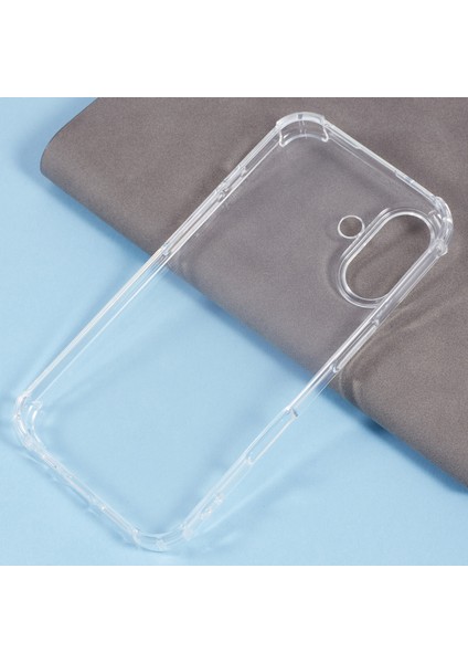 iPhone 16 Şeffaf Yumuşak Tpu Telefon Kapağı 4 Köşe Hava Yastığı (Yurt Dışından)