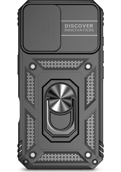 iPhone 16 Plus Halka Çubuğu Pc+Tpu Telefon Koruyucu (Yurt Dışından)