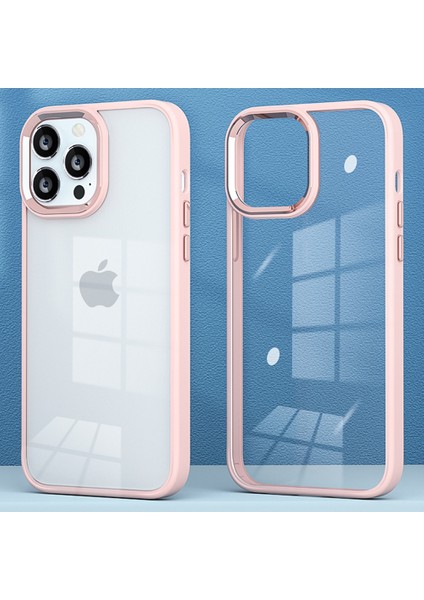 iPhone 16 Pro Pc+Silikon Darbeye Dayanıklı Arka Kapak (Yurt Dışından)